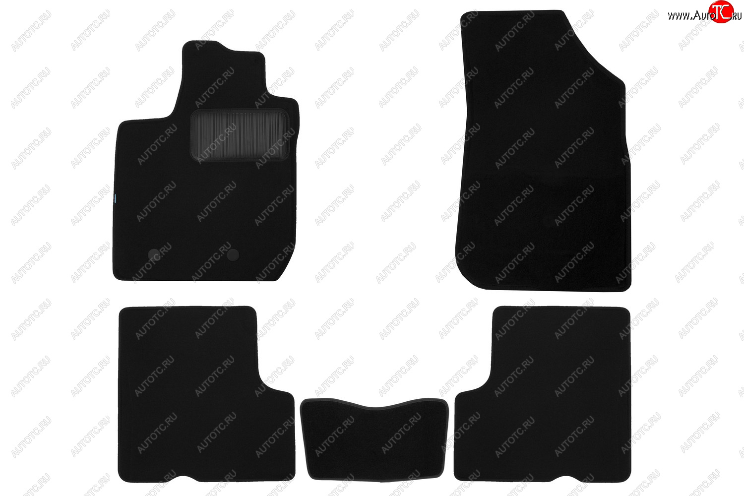 9 549 р. Коврики в салон Klever Premium RENAULT Duster 2021-, кросс., 5 шт. (текстиль)  Рено Дастер Klever kvr05.041.052.22110kh  с доставкой в г. Керчь