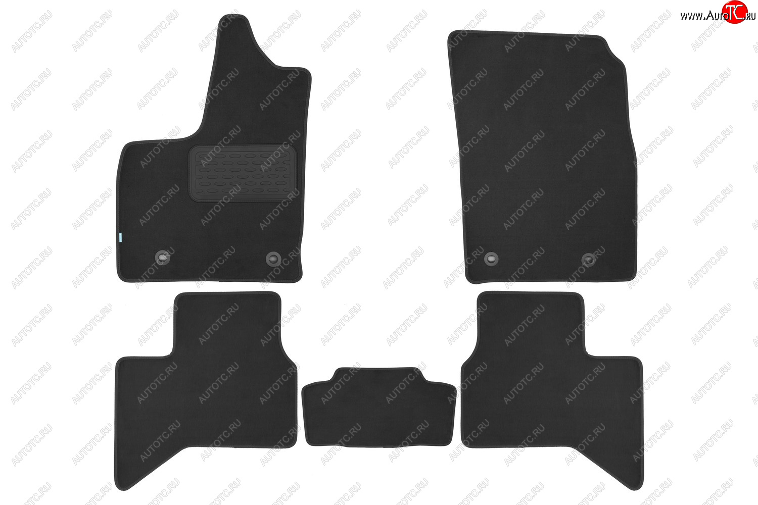 9 549 р. Коврики в салон Klever Premium TOYOTA Land Cruiser 300, 2021-, кросс., 5 шт. (текстиль)  Тойота Ленд крузер Klever kvr05.048.106.22110kh  с доставкой в г. Керчь