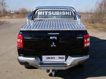 Крышка багажника (алюминий) TCC Mitsubishi L200  5 KK,KL (2018-2022) рестайлинг