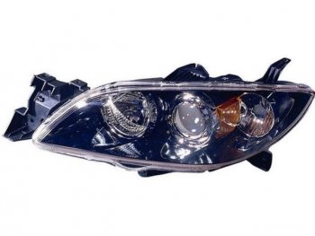Левая фара (под корректор) BodyParts Mazda 3/Axela  BK (2003-2009) дорестайлинг седан, рестайлинг седан