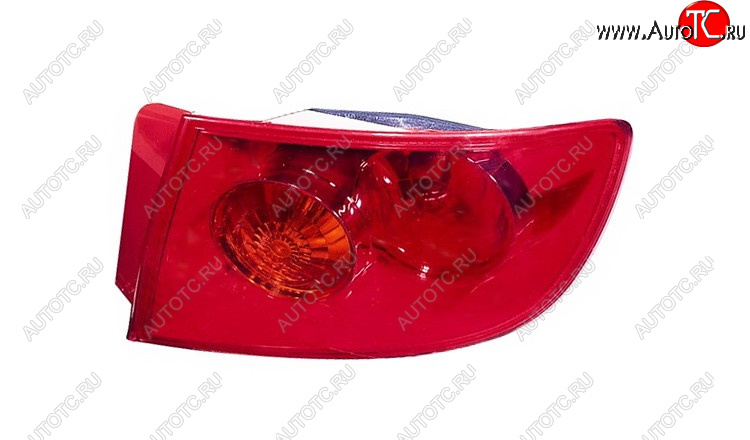 2 169 р. Правый фонарь задний (красный) BodyParts Mazda 3/Axela BK дорестайлинг седан (2003-2006)  с доставкой в г. Керчь