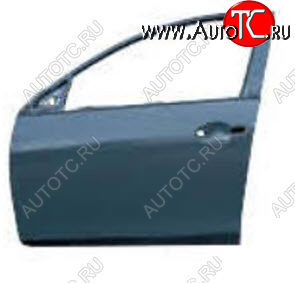 10 949 р. Левая дверь передняя BodyParts  Mazda 3/Axela  BL (2009-2013) дорестайлинг седан, рестайлинг седан (Неокрашенная)  с доставкой в г. Керчь