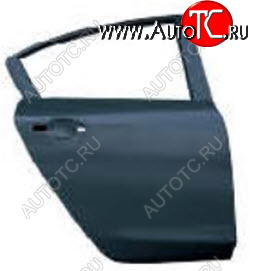 9 899 р. Правая дверь задняя BodyParts  Mazda 3/Axela  BL (2009-2013) дорестайлинг седан, рестайлинг седан (Неокрашенная)  с доставкой в г. Керчь