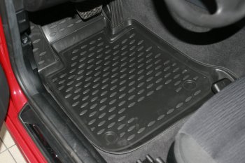 2 969 р. Коврики в салон Element (полиуретан) BMW 1 серия E81 хэтчбэк 3 дв. рестайлинг (2007-2012)  с доставкой в г. Керчь. Увеличить фотографию 2