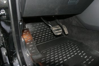 3 199 р. Коврики в салон Element (полиуретан) Land Rover Discovery 4 L319 (2009-2016)  с доставкой в г. Керчь. Увеличить фотографию 4