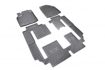 Комплект ковриков салона Element Mazda CX-9 TB дорестайлинг (2007-2009) (черные)