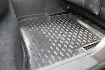 3 199 р. Коврики салона Element (полиуретан) Mercedes-Benz C-Class W204 дорестайлинг седан (2007-2011)  с доставкой в г. Керчь. Увеличить фотографию 3