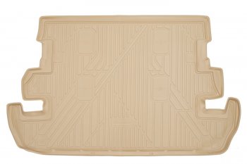 4 599 р. Коврик в багажник TOYOTA Land Cruiser 200 112007-2012, 2012-, внед., 7 мест. (полиуретан, бежевый)  Тойота Ленд крузер Element nlc.48.17.b13b  с доставкой в г. Керчь. Увеличить фотографию 1