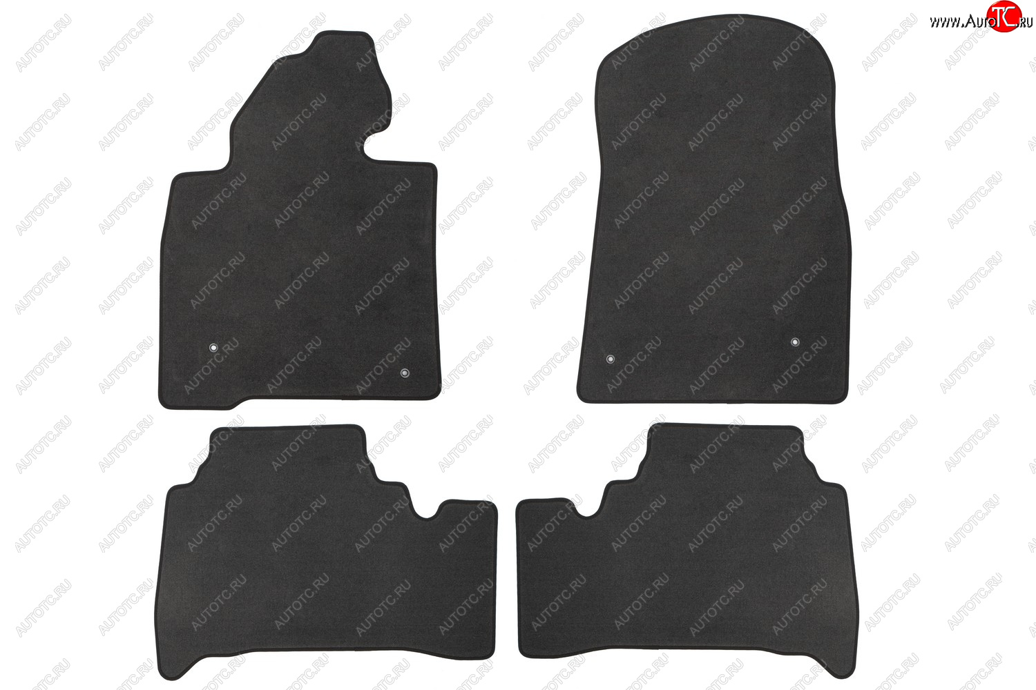359 р. Коврики в салон Klever Econom TOYOTA Land Cruiser 200 2007-2012, 2012-2015, 2015-2021, внед., 4 шт.  Klever nld.klever01481701200k  с доставкой в г. Керчь