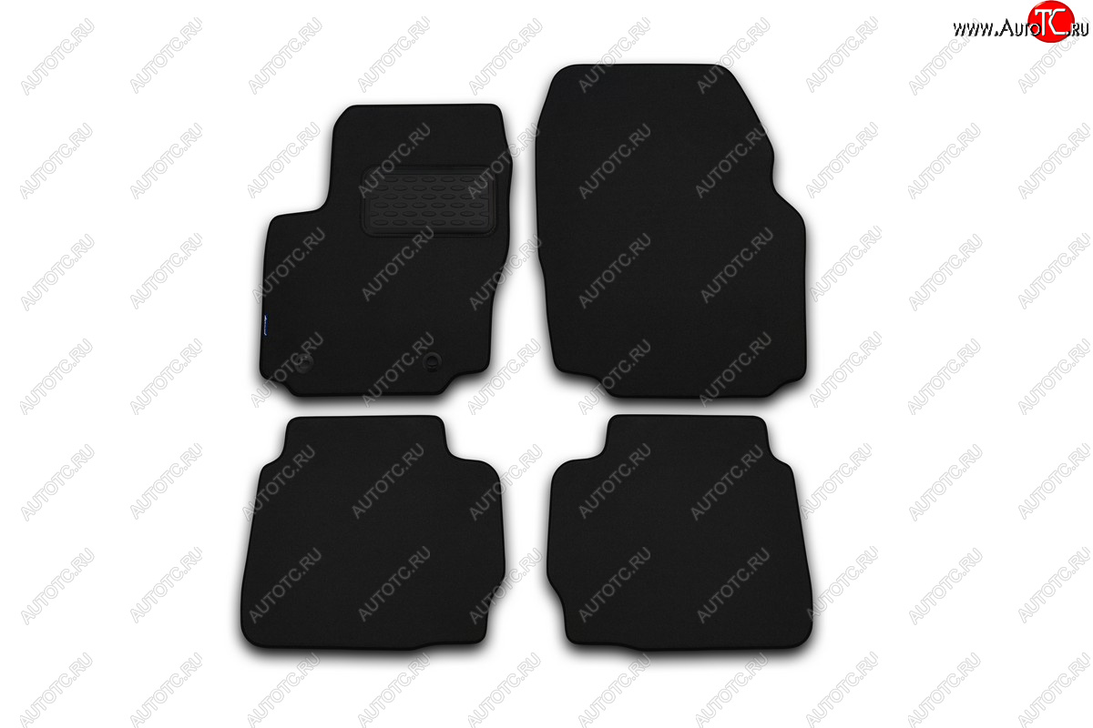 6 299 р. Коврики в салон CHEVROLET Captiva 2006-2011, внед., 4 шт. (текстиль)  Шевроле Каптива Autofamily nlt.08.07.22.110kh  с доставкой в г. Керчь