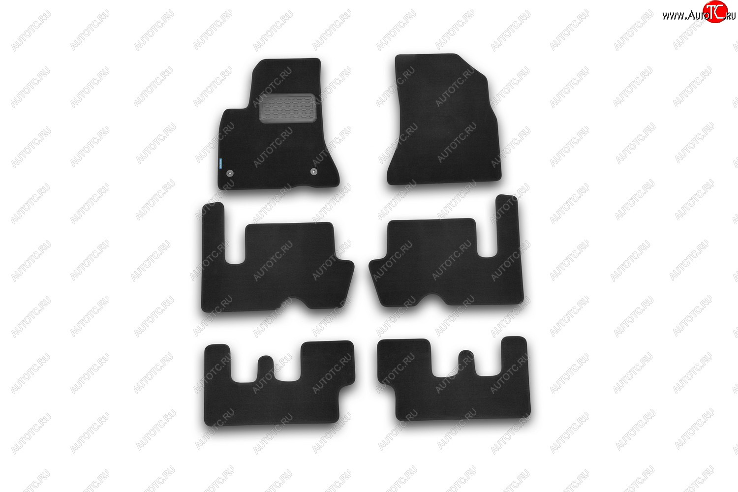 399 р. Комплект ковриков в салон (АКПП, чёрные, текстиль) Element CITROEN C4 Grand Picasso (2006-2014) (Чёрные)  с доставкой в г. Керчь