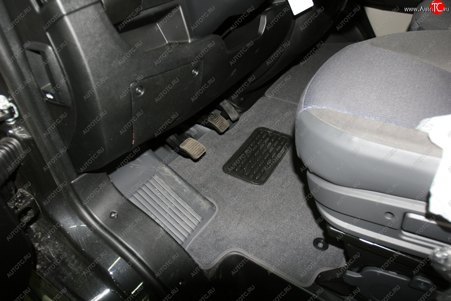 2 699 р. Комплект ковриков в салон (чёрные, текстиль) Element CITROEN Jumper 290 рестайлинг (2014-2022)  с доставкой в г. Керчь