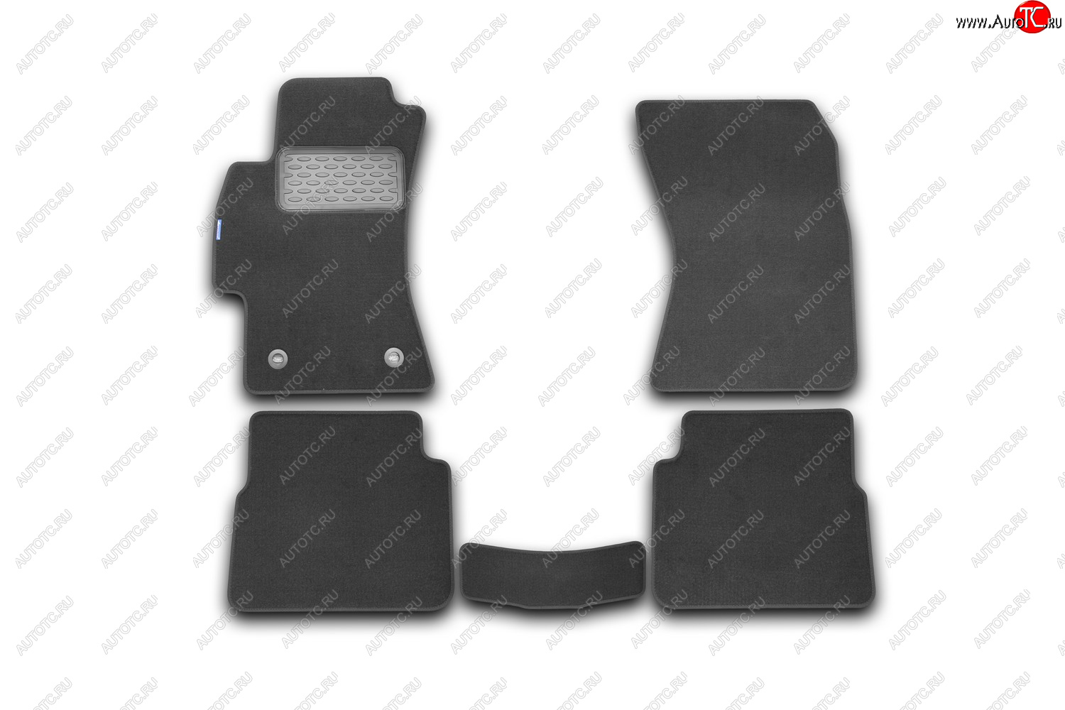 5 499 р. Коврики в салон подходят для SUBARU Impreza 2011-2015, 2015-2016, хб., 5 шт. (текстиль)  Субару Имп Autofamily nlt.46.13.22.110kh  с доставкой в г. Керчь