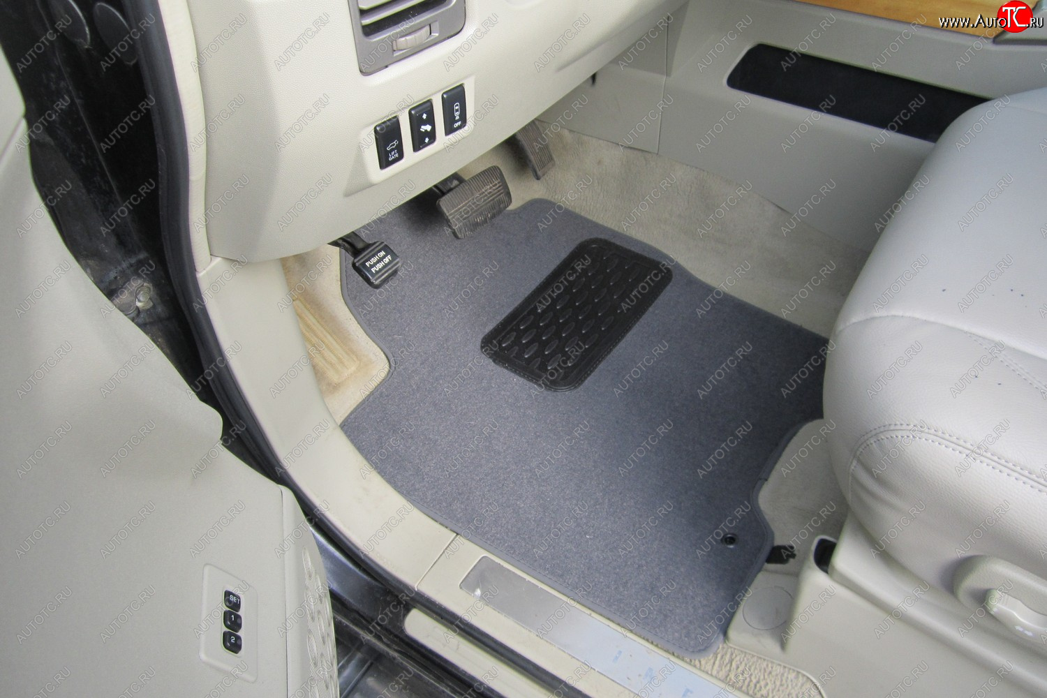 6 949 р. Коврики в салон INFINITI QX 56 АКПП 2004-2007, внед., 6 шт. (текстиль)  Инфинити КХ56 Autofamily nlt.76.02.11.110kh  с доставкой в г. Керчь