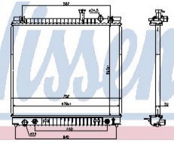ARMADA (TITANINFINITI QX56 04-) РАДИАТОР ОХЛАЖДЕН AT (см.каталог) BODYPARTS nnarm04-910