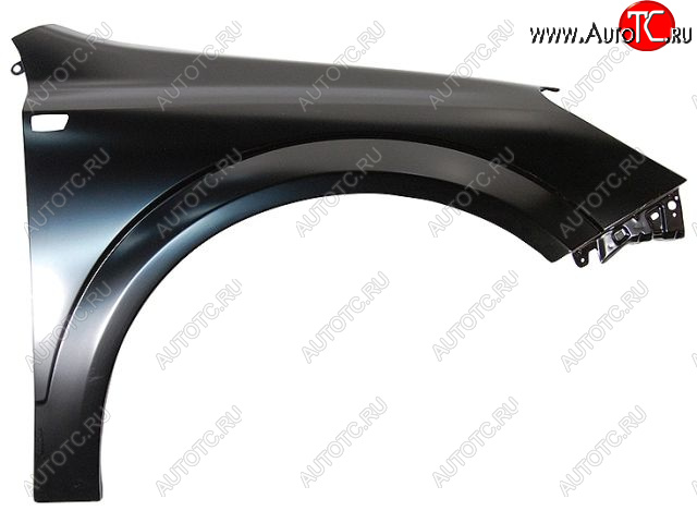 3 699 р. Правое крыло переднее (с отверстием под повторитель поворота) BodyParts Opel Astra H седан дорестайлинг (2004-2007) (Неокрашенное)  с доставкой в г. Керчь