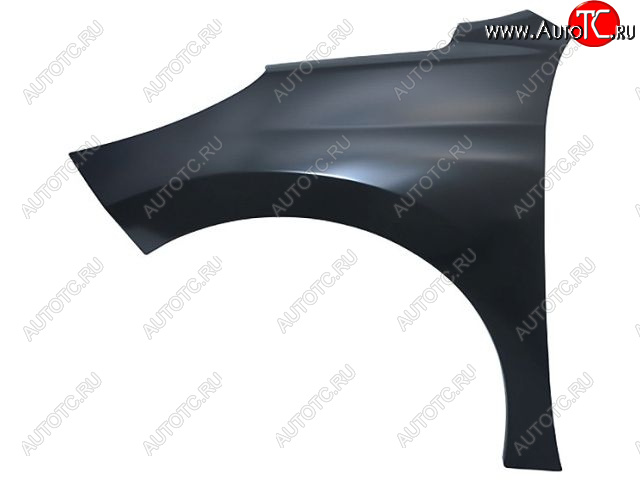 2 899 р. Левое крыло переднее (Тайвань) BodyParts Peugeot 207 WC хэтчбэк 5 дв. рестайлинг (2009-2012) (Неокрашенное)  с доставкой в г. Керчь