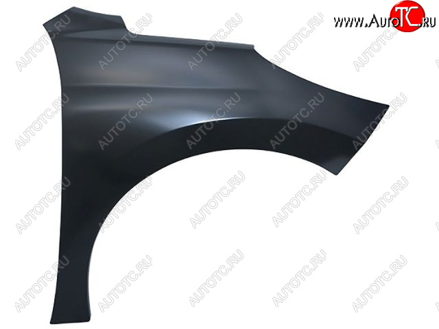 2 899 р. Правое крыло переднее (Тайвань) BodyParts Peugeot 207 WC хэтчбэк 5 дв. рестайлинг (2009-2012) (Неокрашенное)  с доставкой в г. Керчь