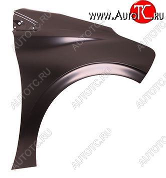 4 899 р. Правое крыло переднее (Тайвань) BodyParts Peugeot 208 1 (2012-2019) (Неокрашенное)  с доставкой в г. Керчь