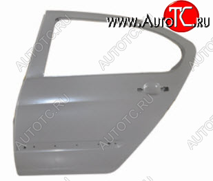 9 499 р. Левая дверь задняя (с отверстием под молдинг) BodyParts  Peugeot 408 (2015-2022) рестайлинг (Неокрашенная)  с доставкой в г. Керчь
