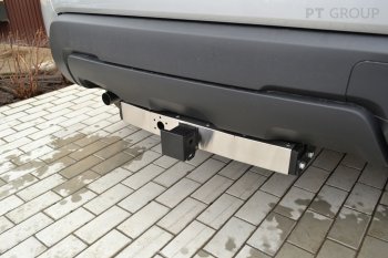 18 399 р. Фаркоп (с нержавеющей накладкой) Petroil Tuning Renault Duster HM рестайлинг (2021-2024) (Без заглушки )  с доставкой в г. Керчь. Увеличить фотографию 7
