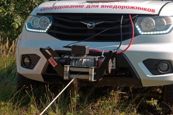 11 479 р. Площадка съёмная для переносной лебёдки РИФ Porsche Cayenne 958 рестайлинг (2014-2018)  с доставкой в г. Керчь. Увеличить фотографию 2