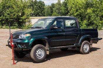 7 939 р. Вставка РИФ в фаркоп для подъема домкратом Hi-Lift автомобиля Dodge Durango WK2 дорестайлинг (2010-2013)  с доставкой в г. Керчь. Увеличить фотографию 7
