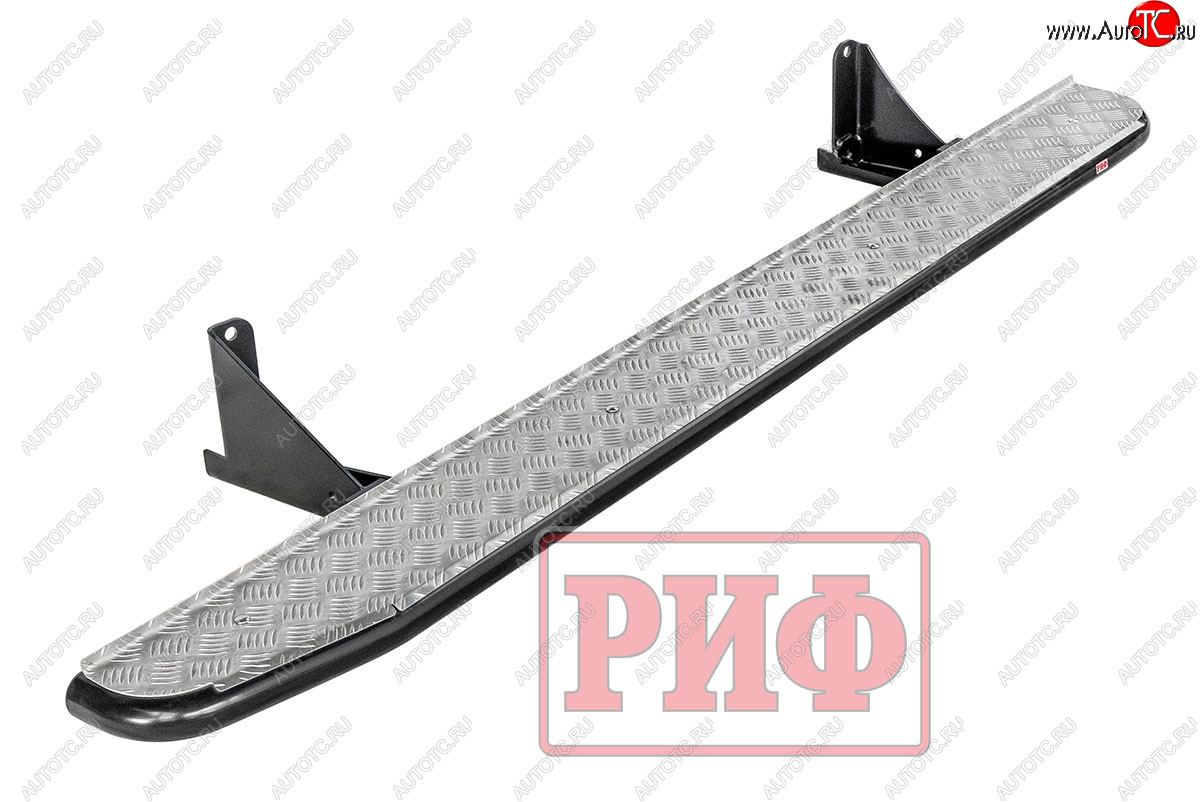 48 289 р. Защита порогов с подножкой РИФ Mitsubishi L200 5 KK,KL рестайлинг (2018-2022)  с доставкой в г. Керчь