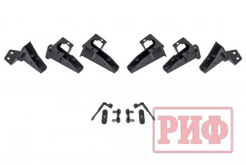 73 659 р. Защита порогов с подножкой РИФ Jeep Wrangler JL 3 дв. дорестайлинг (2018-2024)  с доставкой в г. Керчь. Увеличить фотографию 11