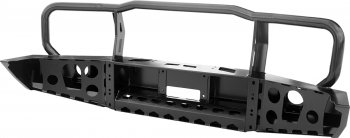 67 989 р. Бампер передний силовой РИФ  Toyota Land Cruiser  J70 (2014-2015) 5 дв. 3-ий рестайлинг (С дополнительными фарами и защитной дугой, с площадкой под лебедку)  с доставкой в г. Керчь. Увеличить фотографию 2
