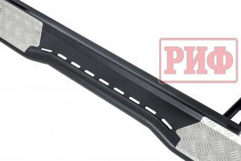 46 869 р. Защита порогов с подножкой РИФ  Toyota Hilux  N80, N90, N100, N110 (1988-1998) дорестайлинг, 1-ый рестайлинг, 2-ой рестайлинг  с доставкой в г. Керчь. Увеличить фотографию 14