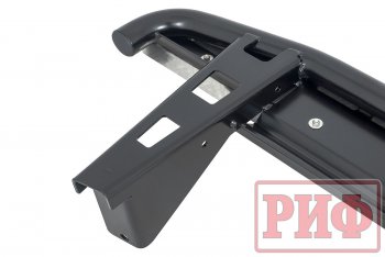 46 869 р. Защита порогов с подножкой РИФ  Toyota Hilux  N80, N90, N100, N110 (1988-1998) дорестайлинг, 1-ый рестайлинг, 2-ой рестайлинг  с доставкой в г. Керчь. Увеличить фотографию 15