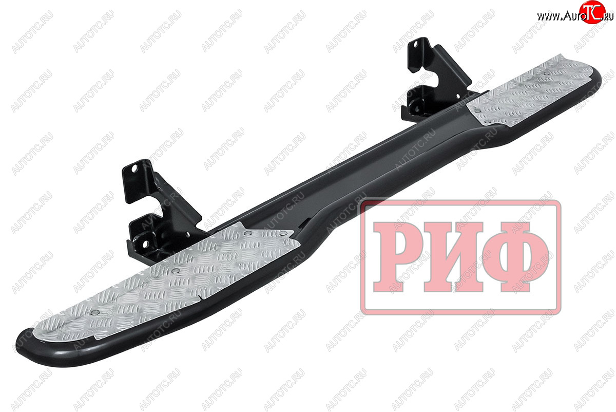 46 999 р. Защита порогов с подножкой РИФ Toyota Land Cruiser Prado J120 (2002-2009)  с доставкой в г. Керчь