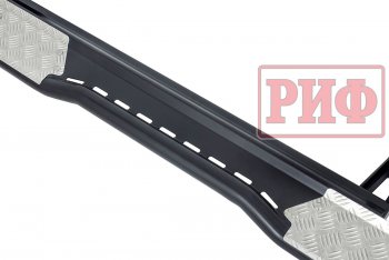 46 999 р. Защита порогов с подножкой РИФ Toyota Land Cruiser Prado J120 (2002-2009)  с доставкой в г. Керчь. Увеличить фотографию 4