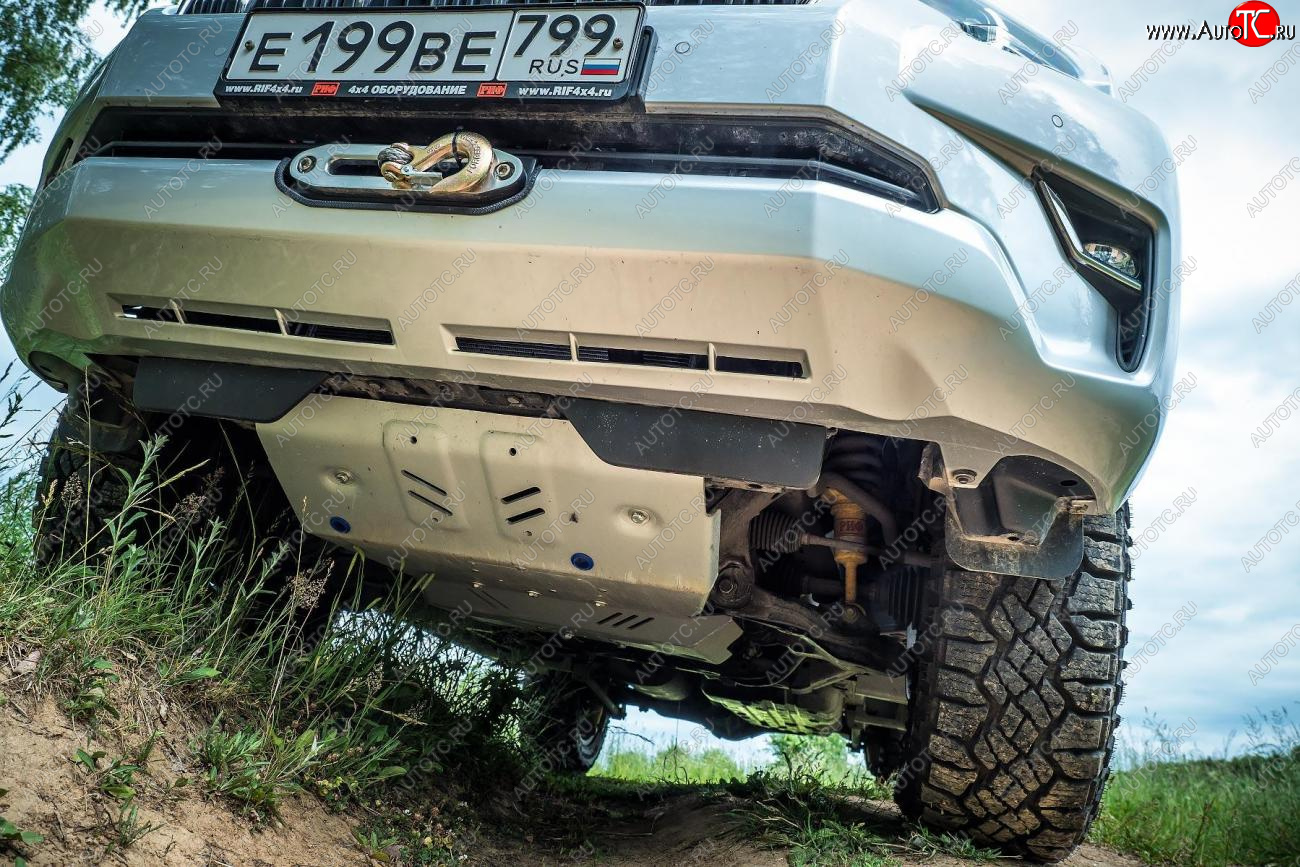 45 389 р. Площадка под лебёдку в штатный бампер РИФ Toyota Land Cruiser Prado J150 2-ой рестайлинг (2017-2020)  с доставкой в г. Керчь