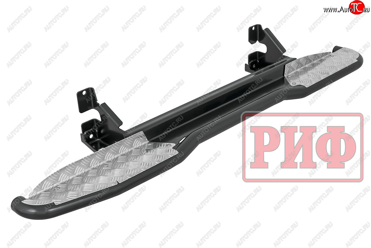 55 029 р. Защита порогов с подножкой РИФ Toyota Land Cruiser Prado J150 2-ой рестайлинг (2017-2020)  с доставкой в г. Керчь