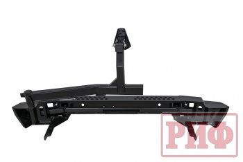 124 569 р. Бампер силовой задний РИФ  Toyota Land Cruiser  200 (2012-2015) 1-ый рестайлинг ( с квадратом под фаркоп, калиткой, фонарями, подсветкой номера)  с доставкой в г. Керчь. Увеличить фотографию 10