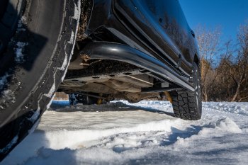 62 039 р. Защита порогов с подножкой (на а/м без гидроподвески) РИФ Toyota Land Cruiser 200 дорестайлинг (2007-2012)  с доставкой в г. Керчь. Увеличить фотографию 5