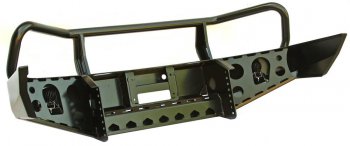 63 109 р. Бампер передний силовой РИФ  Mazda BT-50 (2006-2011) (С дополнительными фарами и защитной дугой)  с доставкой в г. Керчь. Увеличить фотографию 2