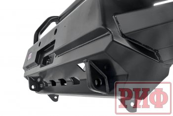 66 999 р. Бампер передний силовой РИФ  Mitsubishi Pajero Sport  QE (2015-2021) дорестайлинг (С дополнительными фарами, защитной дугой и защитой бачка омывателя)  с доставкой в г. Керчь. Увеличить фотографию 7
