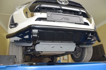 47 419 р. Бампер силовой передний (только под площадку RIFREV-30000) РИФ  Toyota Hilux  AN120 (2020-2025) 2-ой рестайлинг (без доп. оборудования)  с доставкой в г. Керчь. Увеличить фотографию 14