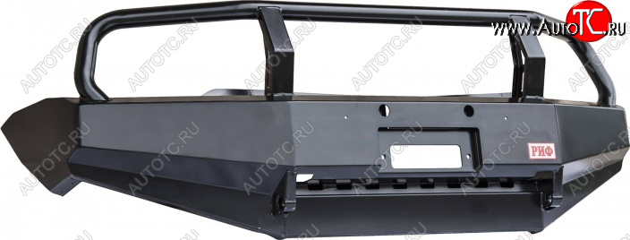 62 509 р. Бампер передний силовой РИФ  Mitsubishi L200  4 - Pajero Sport  PB (С защитной дугой и защитой бачка омывателя)  с доставкой в г. Керчь