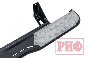 46 869 р. Защита порогов с подножкой РИФ Mitsubishi L200 4  дорестайлинг (2006-2014)  с доставкой в г. Керчь. Увеличить фотографию 4