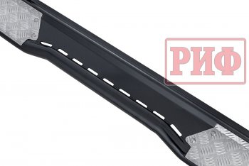 46 869 р. Защита порогов с подножкой РИФ Mitsubishi L200 4  дорестайлинг (2006-2014)  с доставкой в г. Керчь. Увеличить фотографию 7