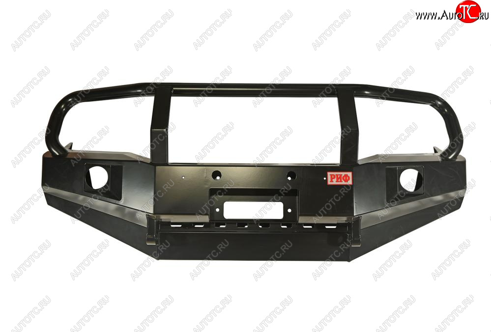 69 259 р. Бампер силовой передний РИФ  Toyota Hilux  AN20,AN30 (2011-2016)  2-ой рестайлинг (с доп. фарами, защитной дугой и защитой бачка омывателя)  с доставкой в г. Керчь
