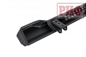 55 109 р. Защита порогов с подножкой РИФ Jeep Wrangler JK 3 дв. дорестайлинг (2006-2010)  с доставкой в г. Керчь. Увеличить фотографию 5