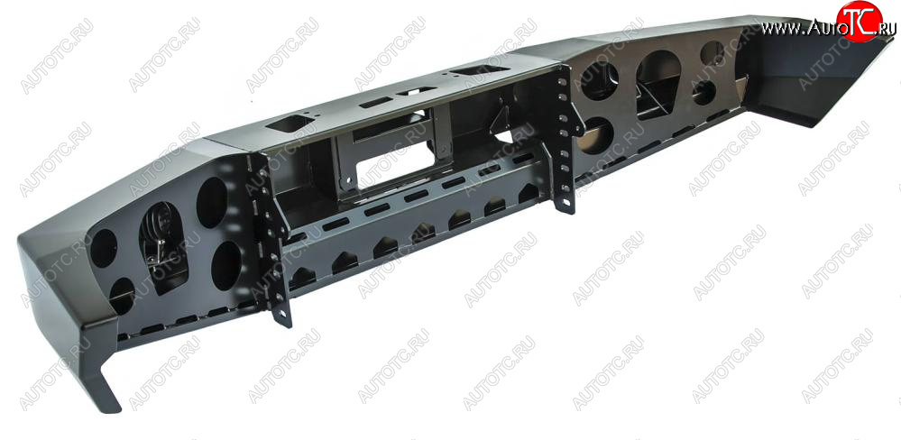56 689 р. Бампер передний силовой РИФ  Nissan Patrol  5 (2004-2010) Y61 2-ой рестайлинг (С дополнительными фарами без защитной дуги)  с доставкой в г. Керчь