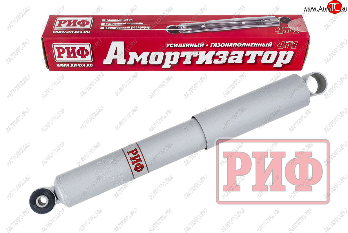 4 699 р. Амортизатор передний (усиленный, лифт штатный, LH=RH, газовый) РИФ Уаз 315195 Хантер (2003-2025)  с доставкой в г. Керчь