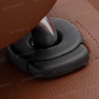 14 249 р. Чехлы на сиденья (экокожа, ЗСиС 40/60, до 2013 г.в.) Автопилот Ромб  Chevrolet Niva  2123 (2002-2020), Лада 2123 (Нива Шевроле) (2002-2020) (коричневый/коричневый)  с доставкой в г. Керчь. Увеличить фотографию 6