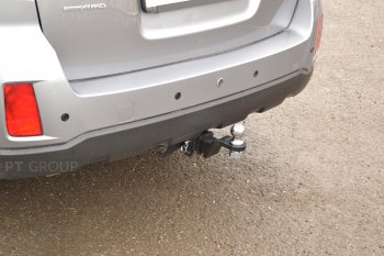 16 479 р. Фаркоп (съемный квадрат) Petroil Tuning  Subaru Outback BR/B14 дорестайлинг универсал (2009-2013)  с доставкой в г. Керчь. Увеличить фотографию 3